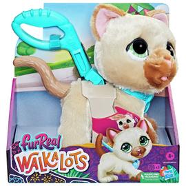 FurReal Walkalots New Cat Interactive Plush