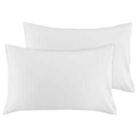 Silentnight Supersoft Standard Pillowcase Pair - White
