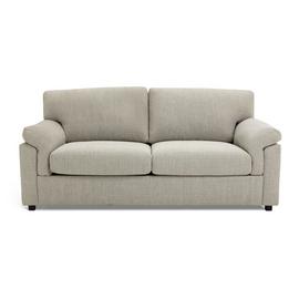 Habitat Florence Fabric 3 Seater Sofa - Cream