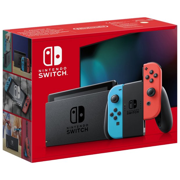 Buy Nintendo Switch Console - Neon with improved battery | Nintendo Switch  consoles | Argos