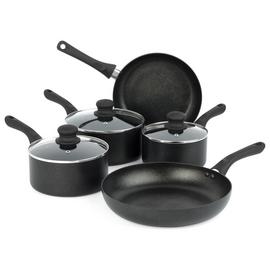 Russell Hobbs Diamond Stone 5 Piece Aluminium Saucepan Set