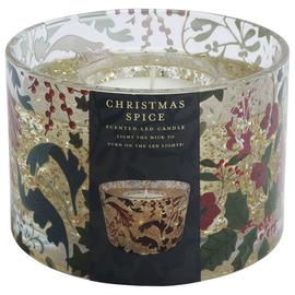 Argos Home Large Gel Candle - Christmas Spice