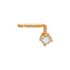 State of Mine 9ct Gold Diamond Accent Nose Stud