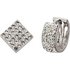 Sterling Silver Crystal Earrings - Set of 2