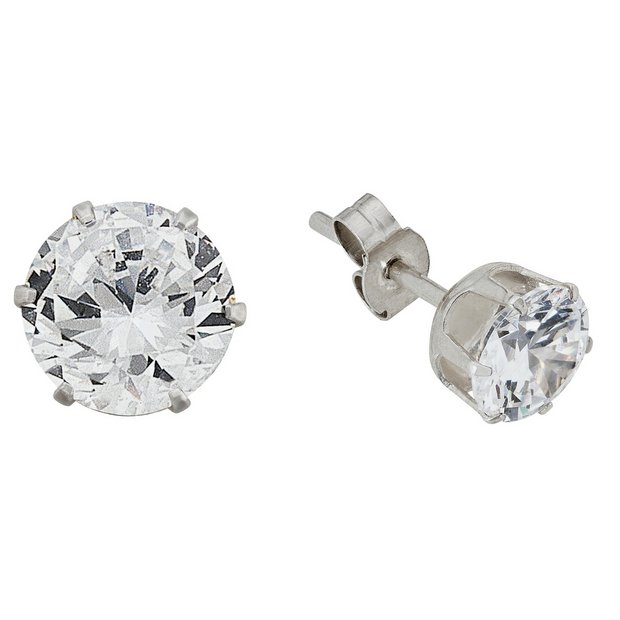 Diamond earrings argos sale