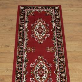 Argos Home Traditional Cut Pile Runner - 200x67cm - Red