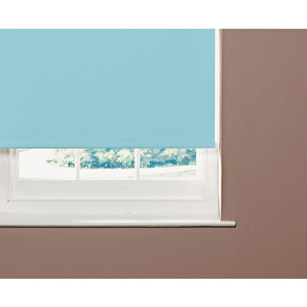 Buy ColourMatch 5ft Blackout Roller Blind Jellybean Blue at Argos.co