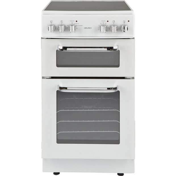 Buy Bush BFEDC50W Double Electric Cooker White at Argos.co.uk Your