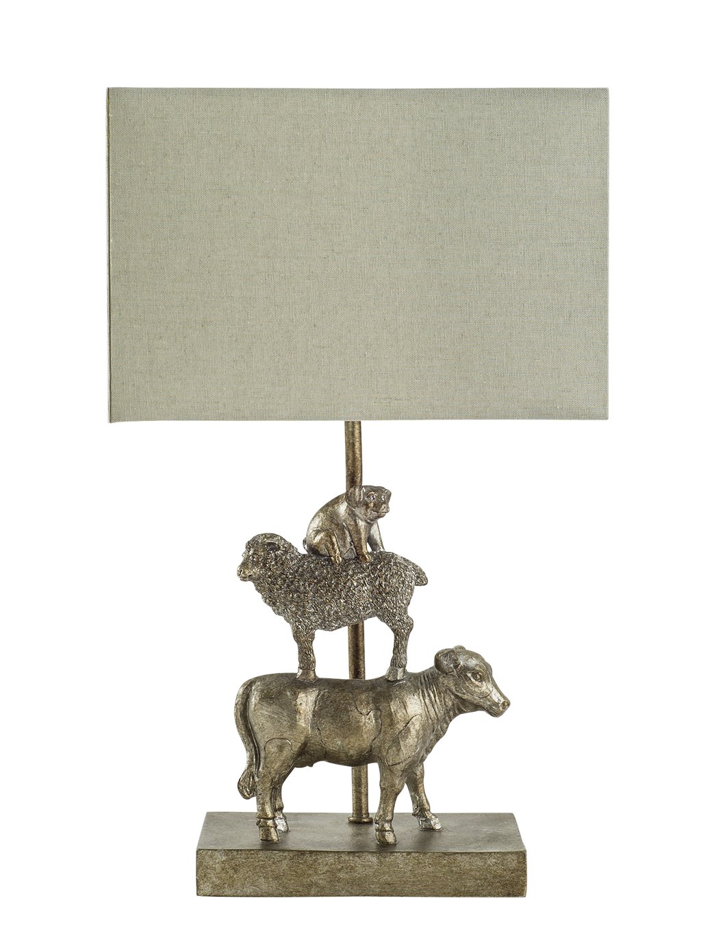 animal table lamp