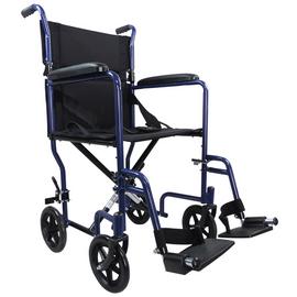 Aidapt Steel Compact Blue Transit Chair