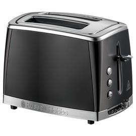 Russell Hobbs Luna 2 Slice Matte Black Toaster 26150