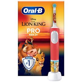 Oral-B Lion King Kids Electric Toothbrush - Red