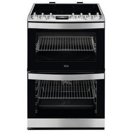 AEG CCB6741ACM 60cm Double Electric Cooker - S/Steel