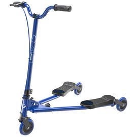 EVO Light Up V-Flex Foldable Scooter - Blue