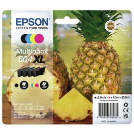 Epson 604 XL Pineapple 4 Ink Cartridges - Black & Colour