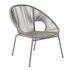 Argos Home Nordic Spring Garden Chair - Grey