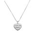 Moon & Back Sterling Silver 'I Love You Sister' Pendant