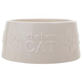 Best of Breed Paw Prints The Best Cat Small Cat Bowl