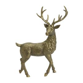 Argos Home Stag Ornament - Gold
