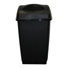 Tontarelli 25 Litre Swing Top Bin - Black