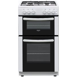 Bush CTFS50TWNGCW 50cm Twin Cavity Gas Cooker - White