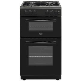 Bush CTFS50TWNGCB 50cm Twin Cavity Gas Cooker - Black