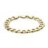 Revere 9ct Gold Plated Sterling Silver Solid Curb Bracelet