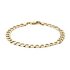 Revere 9ct Gold Solid Look Curb Bracelet
