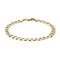 Revere 9ct Gold Solid Look Curb Bracelet