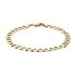 Revere 9ct Gold Solid Look Curb Bracelet