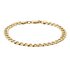 Revere 9ct Yellow Gold Solid Curb Bracelet