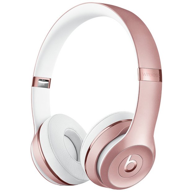 Buy Beats Solo3 Wireless On-Ear Headphones - Rose Gold | Wireless