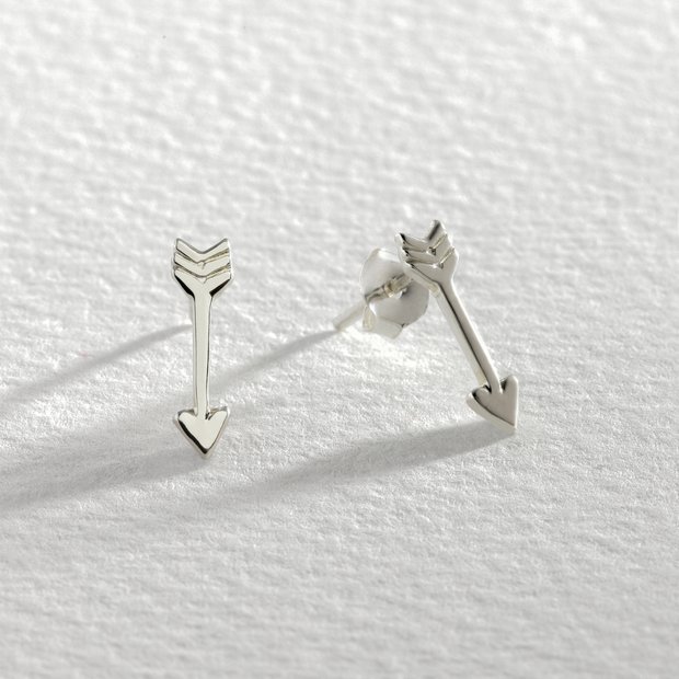 Fossil on sale arrow earrings