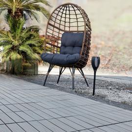 Workpro Decking Tiles 4 Pieces - Grey