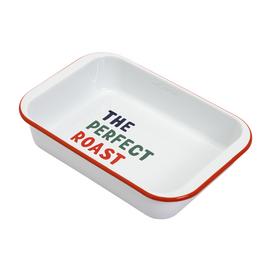 Habitat 37cm Enamel Coated Carbon Steel Roaster