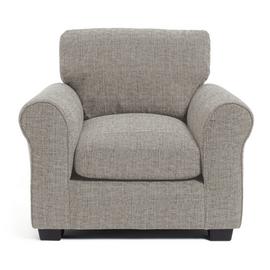 Argos Home Lisbon Fabric Armchair - Grey