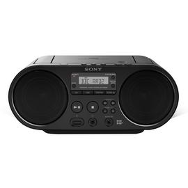 Sony ZS-PS55B CD Boombox with DAB and FM Radio – Black
