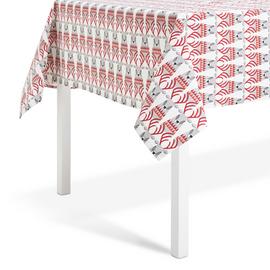 Habitat Stag Wipe Clean Cotton Table Cloth - Multicoloured