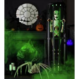 Argos Home Skeleton In Cage Halloween Decoration