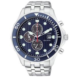 Citizen Men's Eco-Drive Chronograph Stainless Steel Watch