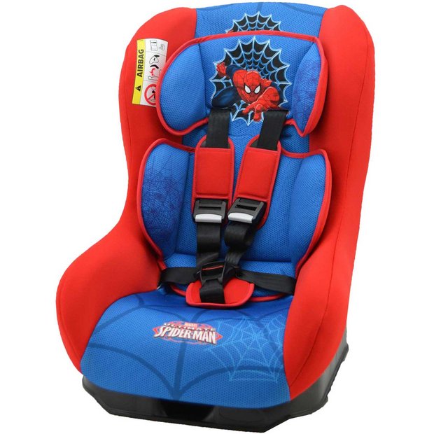 Buy Marvel SpiderMan Driver Car Seat Blue at Argos.co.uk Your