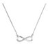 Sterling Silver Diamond Accent Infinity Forever Pendant