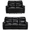 Argos Home Paolo 2 & 3 Seater Manual Recliner Sofas - Black