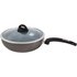 Tower 28cm Ceramic Saute Pan with Glass Lid - Graphite