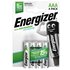 Energizer Extreme AAA Rechargeable Batteries 4 - Pack