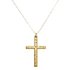9ct Gold Double Sided Cross Pendant