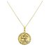 Revere 9ct Gold St. Christopher Pendant 18 Inch Necklace
