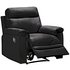 Argos Home Paolo Leather Mix Manual Recliner ChairBlack