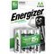 Energizer Extreme AA Rechargeable Batteries Pack of 4
