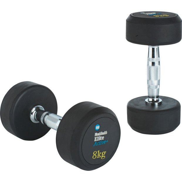 Buy Men's Health Fixed Weight Dumbbell 2 x 8kg at Argos.co.uk Your